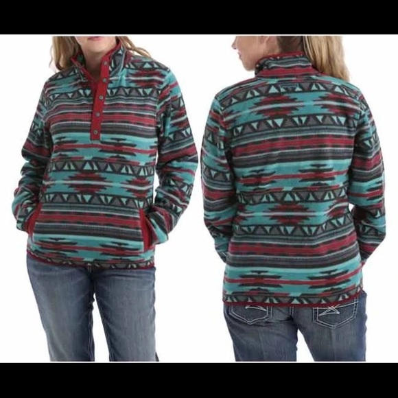 Cinch Tops - Cinch brand Aztec pullover small